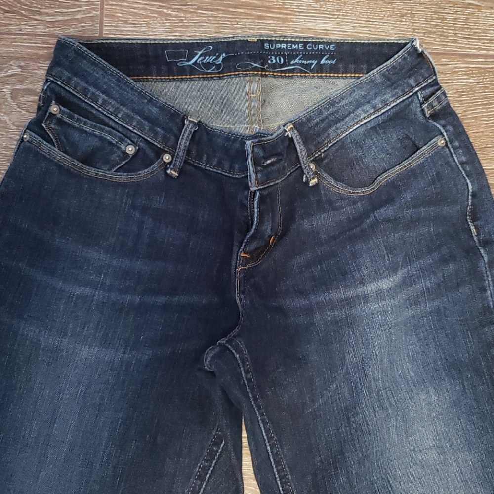 Levi's Supreme Curve Skinny Boot Jeans